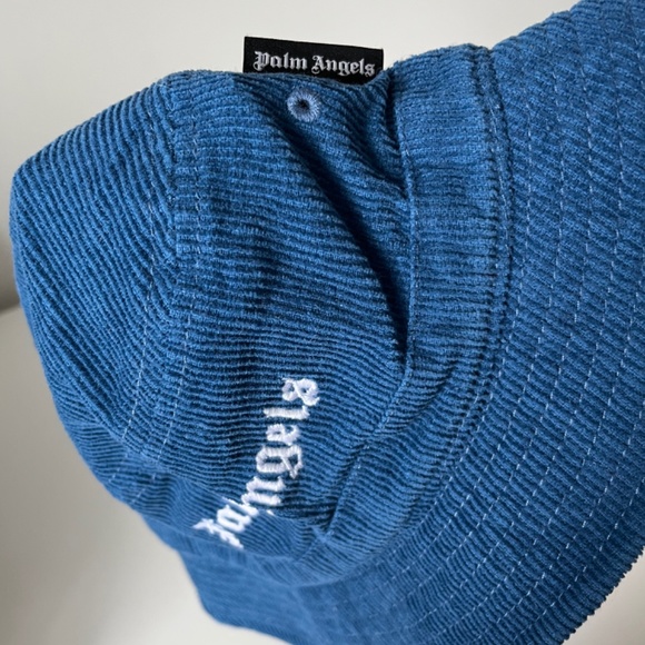 PALM ANGELS denim bucket hat - Picture 3 of 3